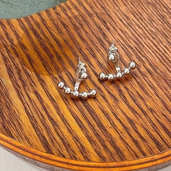 mam262 Jewelry Silver Earring Jacket Set Poshmark